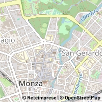 Hartă Monza