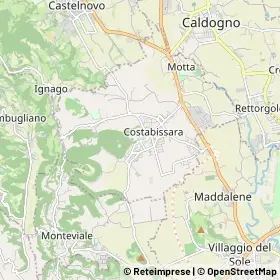 Mappa Costabissara