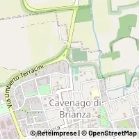 Karta Cavenago di Brianza