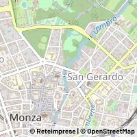 Hartă Monza