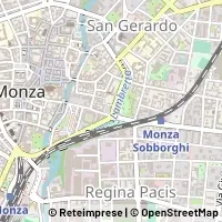 Hartă Monza