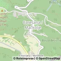 Kaart San Dorligo della Valle