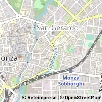 Hartă Monza