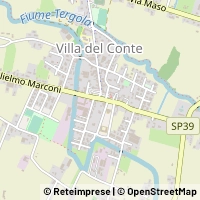 地图 Villa del Conte