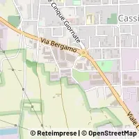 Mapa Caronno Pertusella