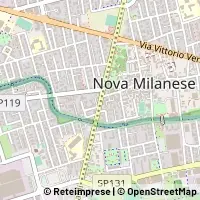 Kaart Nova Milanese