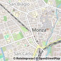 Karte Monza