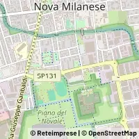 Karte Nova Milanese