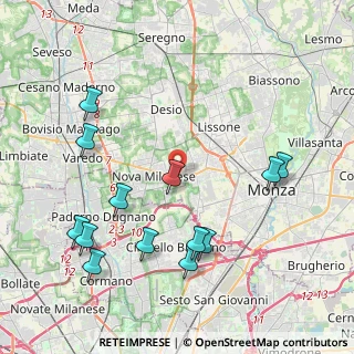 Mappa 20835 Nova Milanese MB, Italia (4.65538)