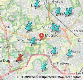 Mappa 20835 Nova Milanese MB, Italia (2.27923)