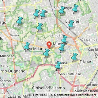 Mappa 20835 Nova Milanese MB, Italia (2.27231)