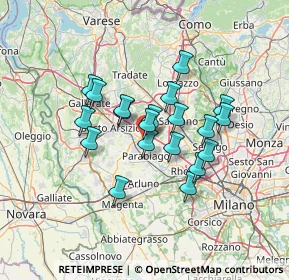 Mappa Via San Francesco, 20028 San Vittore Olona MI, Italia (10.5635)