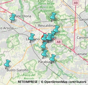 Mappa Via San Francesco, 20028 San Vittore Olona MI, Italia (2.89667)