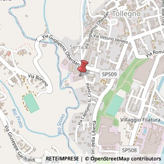 Mappa Via Craveia Giuseppe, 4, 13818 Tollegno, Biella (Piemonte)