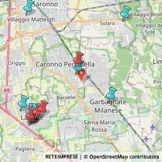 Mappa Via Edison, 21042 Caronno Pertusella VA, Italia (3.03467)