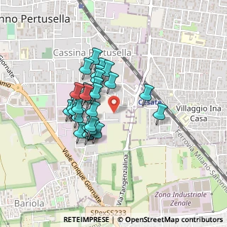 Mappa Via Edison, 21042 Caronno Pertusella VA, Italia (0.34172)