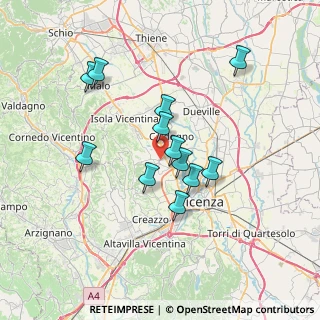 Mappa , 36030 Costabissara VI, Italia (6.055)