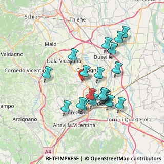 Mappa , 36030 Costabissara VI, Italia (6.722)