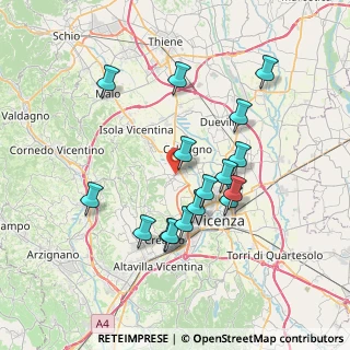 Mappa , 36030 Costabissara VI, Italia (6.85125)