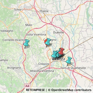 Mappa , 36030 Costabissara VI, Italia (6.08818)