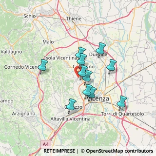 Mappa , 36030 Costabissara VI, Italia (5.47727)