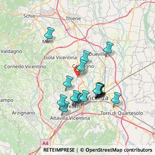 Mappa , 36030 Costabissara VI, Italia (6.44)