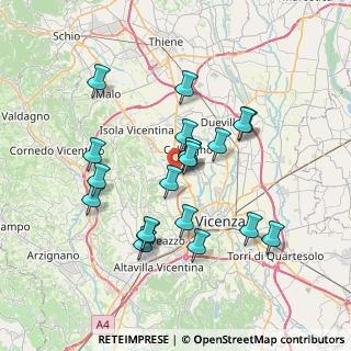 Mappa , 36030 Costabissara VI, Italia (6.5705)