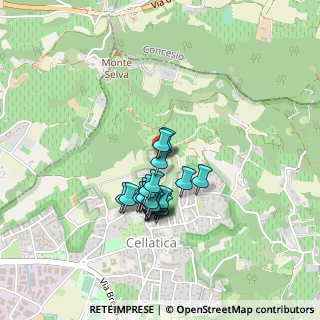 Mappa Via Degli Alpini, 25060 Cellatica BS, Italia (0.34)
