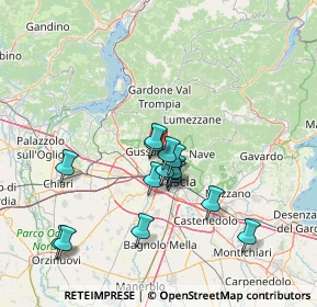 Mappa Via Degli Alpini, 25060 Cellatica BS, Italia (12.556)