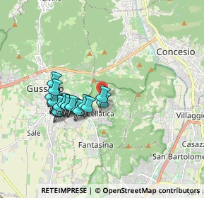 Mappa Via Degli Alpini, 25060 Cellatica BS, Italia (1.5675)