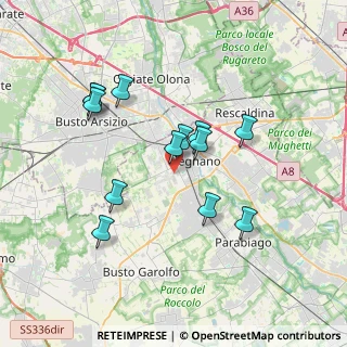 Mappa Via Firenze, 20025 Legnano MI, Italia (3.31923)