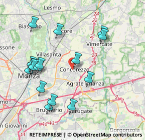 Mappa , 20863 Concorezzo MB, Italia (4.165)