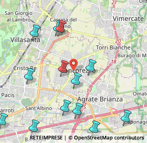 Mappa , 20863 Concorezzo MB, Italia (2.54308)