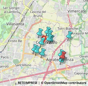 Mappa , 20863 Concorezzo MB, Italia (1.27429)