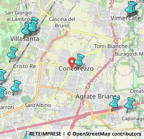 Mappa , 20863 Concorezzo MB, Italia (3.44267)