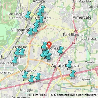 Mappa , 20863 Concorezzo MB, Italia (2.3575)