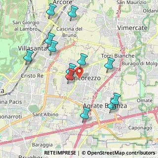 Mappa , 20863 Concorezzo MB, Italia (2.06167)