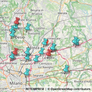 Mappa , 20863 Concorezzo MB, Italia (9.707)