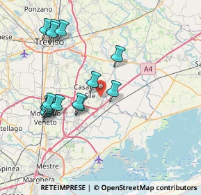 Mappa Vicolo S. Michele, 31032 Casale Sul Sile TV, Italia (7.84867)