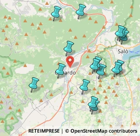 Mappa Via dei Ridelli, 25085 Gavardo BS, Italia (4.40688)