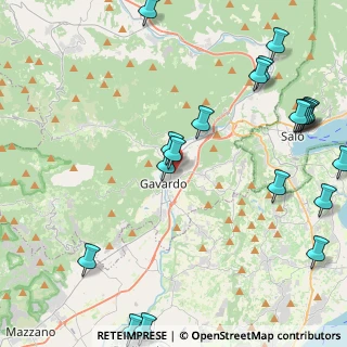 Mappa Via dei Ridelli, 25085 Gavardo BS, Italia (5.767)