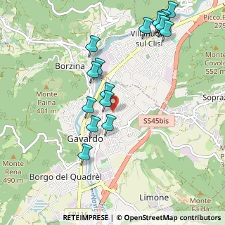 Mappa Via dei Ridelli, 25085 Gavardo BS, Italia (1.14294)
