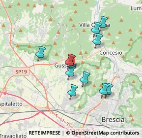 Mappa Via Marcolini, 25064 Gussago BS, Italia (3.06273)