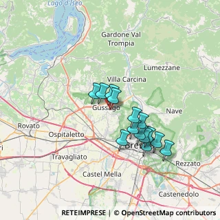 Mappa Via Marcolini, 25064 Piazza BS, Italia (5.77571)