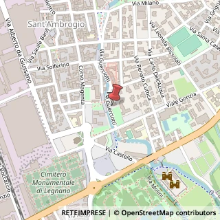 Mappa Via Guerciotti, 33, 20025 Legnano, Milano (Lombardia)