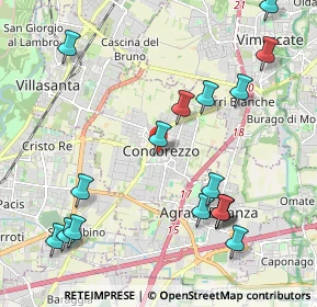 Mappa Via Alessandro Manzoni, 20863 Concorezzo MB, Italia (2.44353)