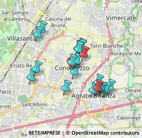 Mappa Via Alessandro Manzoni, 20863 Concorezzo MB, Italia (1.5125)