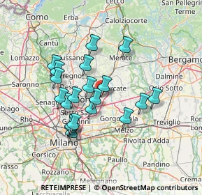 Mappa Via Alessandro Manzoni, 20863 Concorezzo MB, Italia (12.005)