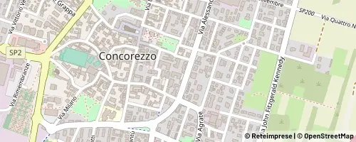 Mappa Concorezzo