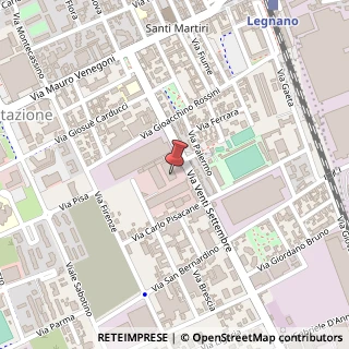 Mappa Via XX Settembre, 30, 20025 Legnano, Milano (Lombardia)